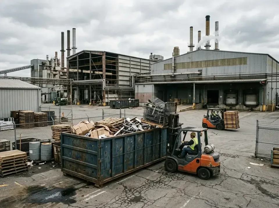 industrial-factory-scrap-conta-003 — frequently asked questions, Cheap Roll-off Dumpster Rentals in Republic, MO